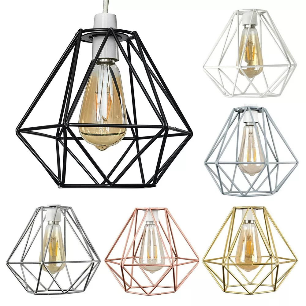 Geometric ceiling cheap light shade