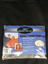 Storm Duds Adult Rain Poncho One Size Rainwear Waterproof Mens Womens Rain