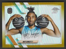 2022-23 topps chrome overtime matt bewley #18/50