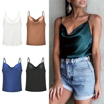 deep v neck cami