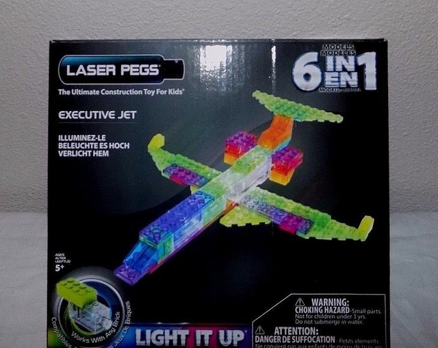 laser pegs jet