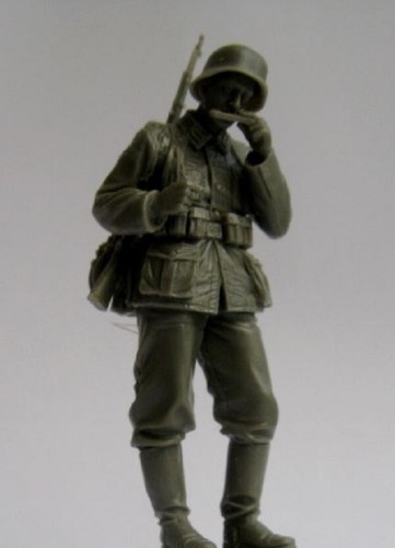 Kit Figurine Résine 1/35 Soldat Apocalyptique - À Peindre - Neuf