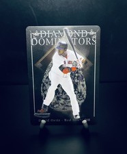2005 Fleer Platinum David Ortiz Diamond Dominators Short Print Insert Red Sox