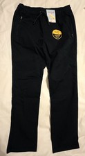 Boys Cat Jack Navy Blue Pants, Drawstring Quick Dry Cotton Blend Size 12