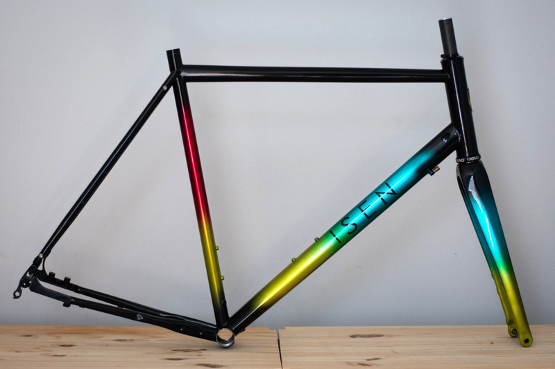 ISEN All Road Frameset XL 59cm 853 Steel Road Gravel Audax Columbus Futura Fork