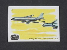 Vintage AHP Boeing KC-135 Stratotanker Airline Matchbox Label 1956 Aviation