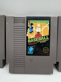 Super Mario Bros, Excitebike, Baseball & Gyromite *NES Cartridge Lot* Authentic