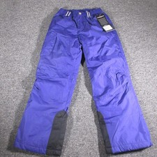 ZeroXposur Ski Pants Youth 14 Purple Insulated Elastic Waist Snow Outdoor NWT