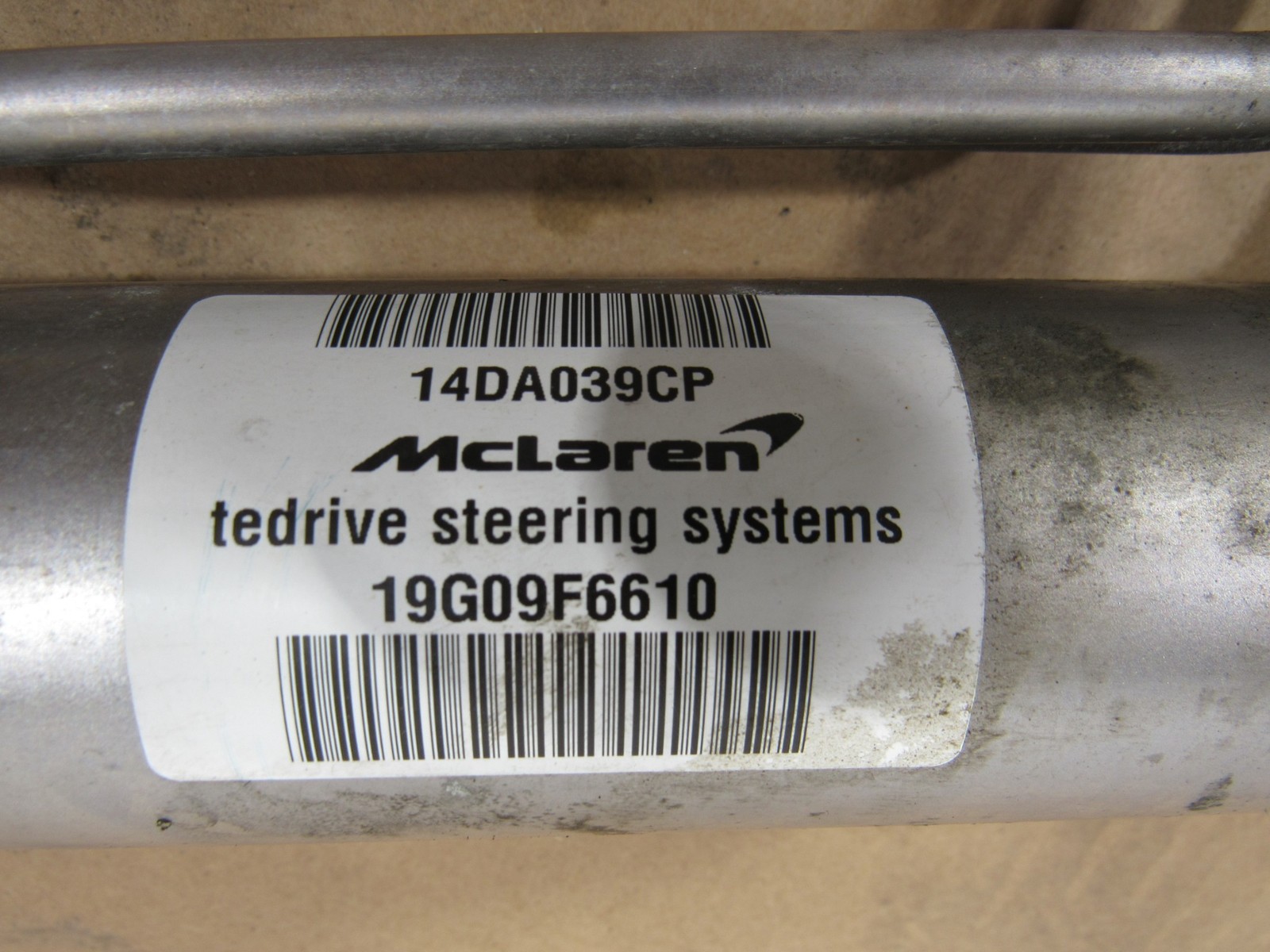 McLaren 720S 720 2018 Power Steering Gear Rack Pinion 17 - 20 *:O