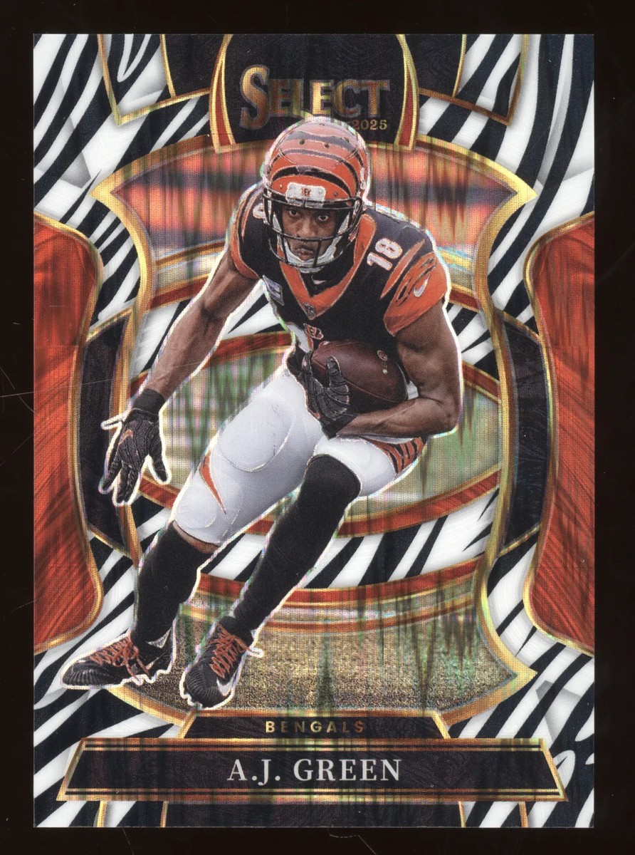 2025 Panini Select Football A.J. Green #99 Zebra Prizm | eBay