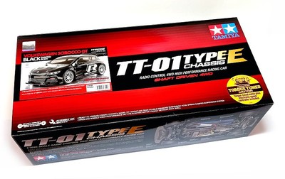 TAMIYA EP RC Car 1/10 Volkswagen Scirocco GT Black TT-01E with ESC 47452