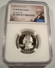 1992-S 25c SILVER NGC PF70UCAM WASHINGTON QUARTER PROOF ULTRA CAMEO PR 70 DC
