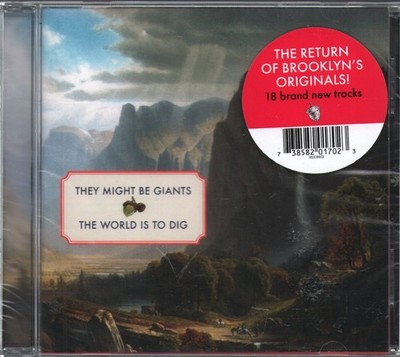 THEY MIGHT BE GIANTS WORLD IS TO DIG CD 18 track (IDLE200CD) USA IDLEWILD RECORD