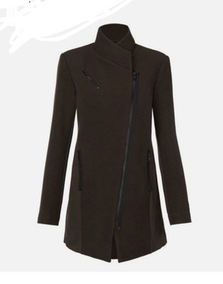 CAbi #4492 Legacy Topper Dark Chocolate, New without Tag Women s Size Medium