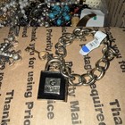 Vintage To Now Jewelry Junk Drawer  925  Amethyst  Earrings Chunky Guess — photo 8
