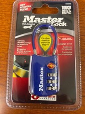 Master Lock Cable Black Combination Lock 4688D