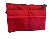 Nylon Multi Purpose Travel Storage Hand Packing Bag Organizer Red Brand New