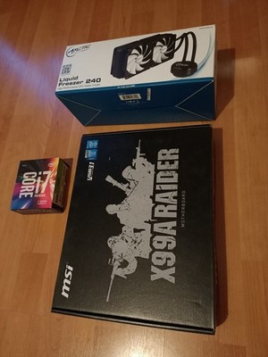 MSI X99A Raider + Intel I7 6800K + Arctic Liquid Freezer 240 + OVP