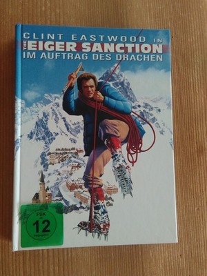 THE EIGER SANCTION - Im Auftrag des Drachen / Blu-ray & DVD Mediabook 100% UNCUT