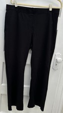 Quince pull on straight leg pant, black, size XL