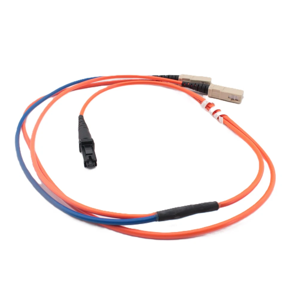 1M Fiber Optic Uplink Multi-Mode Duplex Patch Cable Cord MT-RJ SC 50 50DCM-M01 - Image 4 of 4