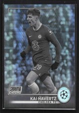 2022-23 Stadium Club Chrome #29 Kai Havertz Black & White Prism Refractor #/350