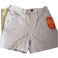 New Wonder Nation Girls Lilac Hammer Loop Shorts Size Medium 7-8 ,26 Waist