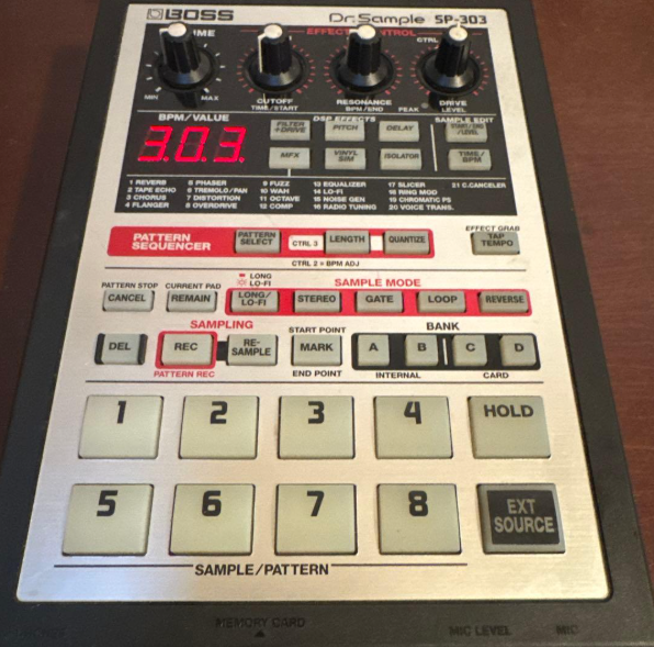 Boss SP-303 Dr. Sample Portable Phrase Sampler for sale online | eBay