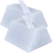 BEEWAY Hot Gun Sticks Φ 7.0Mm, 125 Pack 7Mm X 100Mm Hot Glue Gun Sticks for Glue 0.17 per stick