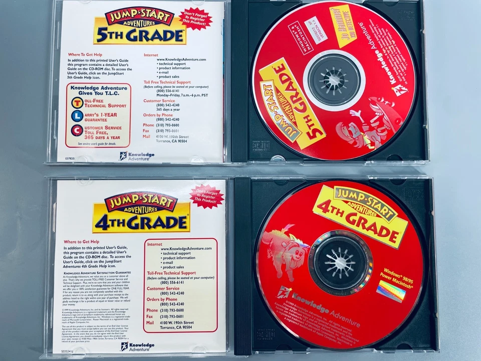 Jump Start Adventures 4th & 5th Grade Haunted Island (PC Lot of 2 Game) - Image 2 of 3