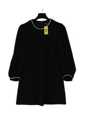 Forever New A-Line Midi Dress UK12 in Black