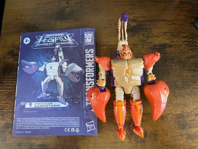 Transformers Legacy Predacon Sandstorm Generations Scorpion Loose Complete