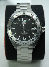 Orologio Uomo TAG HEUER Formula 1 Quadrante Nero WAZ1112 Data Quarzo con Scatola Originale
