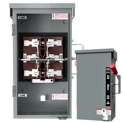 200A Manual Generator Transfer Switch,120/240 Volt, 48000W Heavy Duty Transfer S