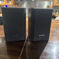 Pair Sony SS CR 3000 Home Theater Speakers Originally Sold With Center Channel