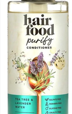 Hair Food Sulfate Free Conditioner, Tea Tree and Lavender 17.9 fl.oz.