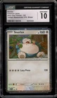 Pokemon Snorlax Twilight Masquerade 3 Pk. Blister Holo Promo SVP EN 122 CGC 10