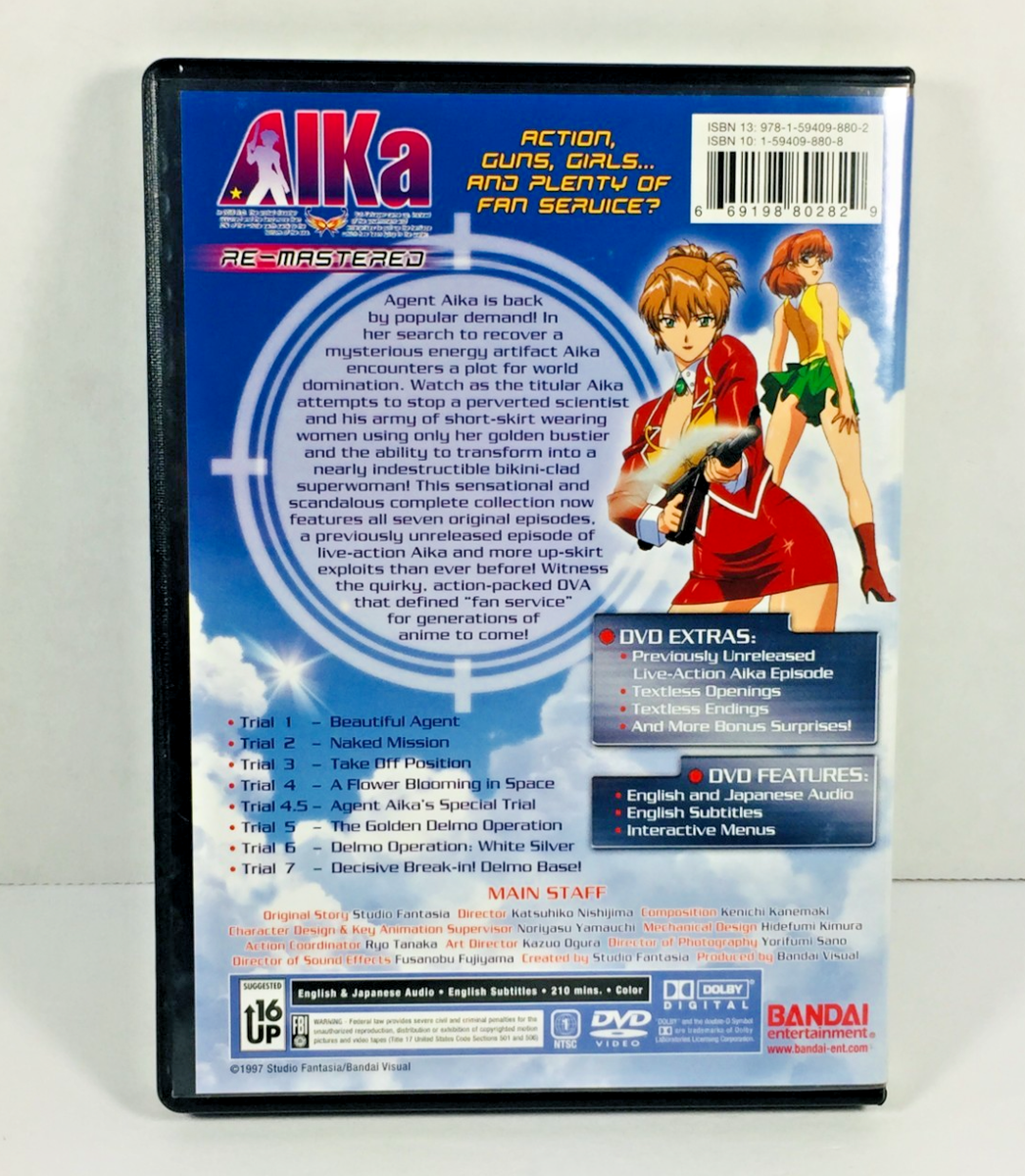 AIKa - Complete Collection (DVD, 2008, 2-Disc Set, Anime Legends