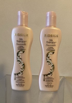 BioSilk Silk Irresistible Collection Silk Therapy Conditioner & Shampoo 7 Oz Ea.
