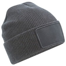 Image of Beechfield Thinsulate Removable Patch Beanie BC4996