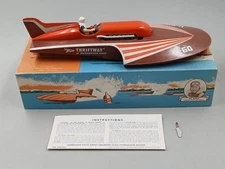 Vintage Medley Electric Motor Driven Miss Thriftway Toy Boat, Untested