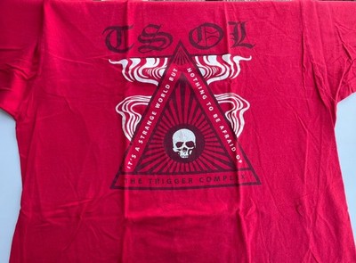 XL ''The Trigger Complex'' Strange World TSOL t-shirt