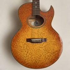 Epiphone PR-7E OS Acoustic-Electric Guitar Quilted Maple Finish With Bird's Eye