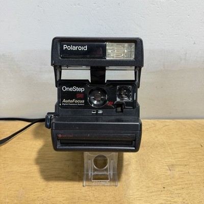 Vintage Polaroid One Step Auto Focus AF 600 Instant Camera w/ Strap SE