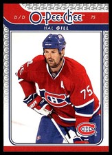 2009-10 O-Pee-Chee #672 Hal Gill Montreal Canadiens Hockey Card