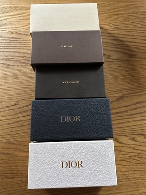 DIOR BRILLENBOX TOM FORD DOLCE und GABBANA LOT 5 Boxen