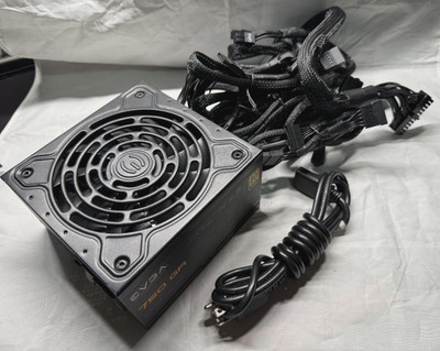 EVGA SuperNOVA 750 GA 750W 80+ Gold Fully Modular ATX Power Supply - Complete!