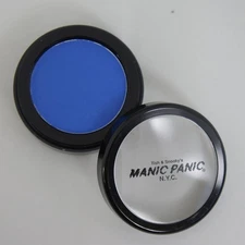 MANIC PANIC Pressed Powder Eye Shadow Matte VOODOO BLUE Goth Punk Vamp NEW