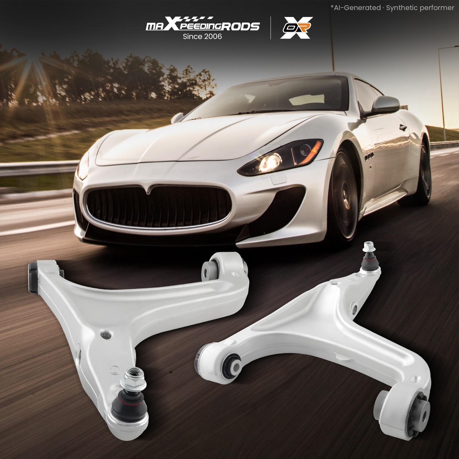 Maserati Ghibli 2014-2022 Front Lower Control arms 2 pcs