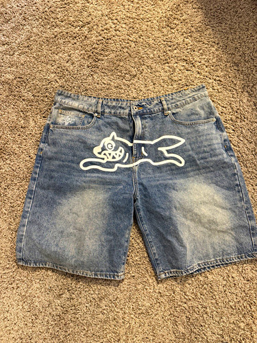 Billionaire Boy Club Ice Cream Denim Shorts Size 40